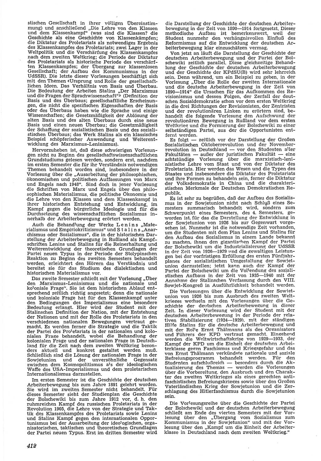 Neue Justiz (NJ), Zeitschrift für Recht und Rechtswissenschaft [Deutsche Demokratische Republik (DDR)], 5. Jahrgang 1951, Seite 412 (NJ DDR 1951, S. 412)
