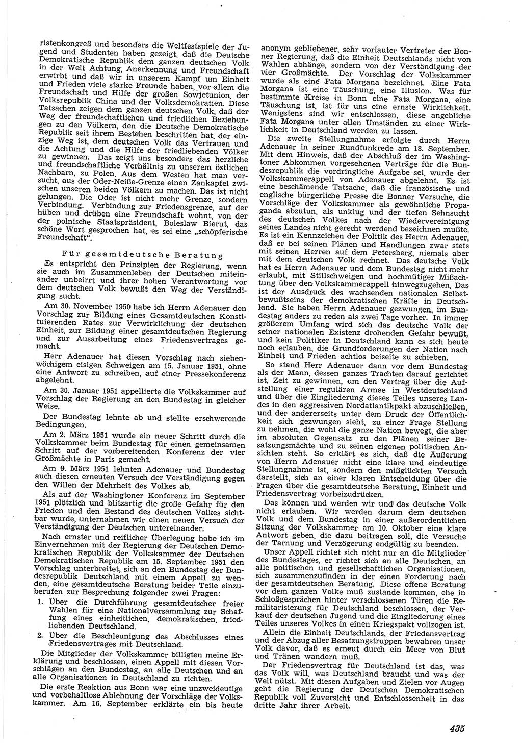 Neue Justiz (NJ), Zeitschrift für Recht und Rechtswissenschaft [Deutsche Demokratische Republik (DDR)], 5. Jahrgang 1951, Seite 435 (NJ DDR 1951, S. 435)