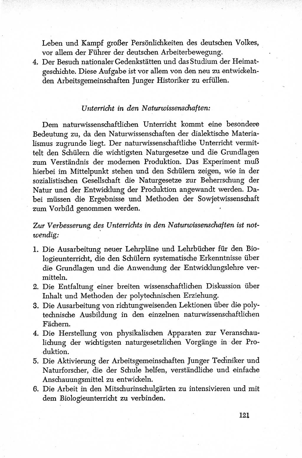 Dokumente der Sozialistischen Einheitspartei Deutschlands (SED) [Deutsche Demokratische Republik (DDR)] 1952-1953, Seite 121 (Dok. SED DDR 1952-1953, S. 121)