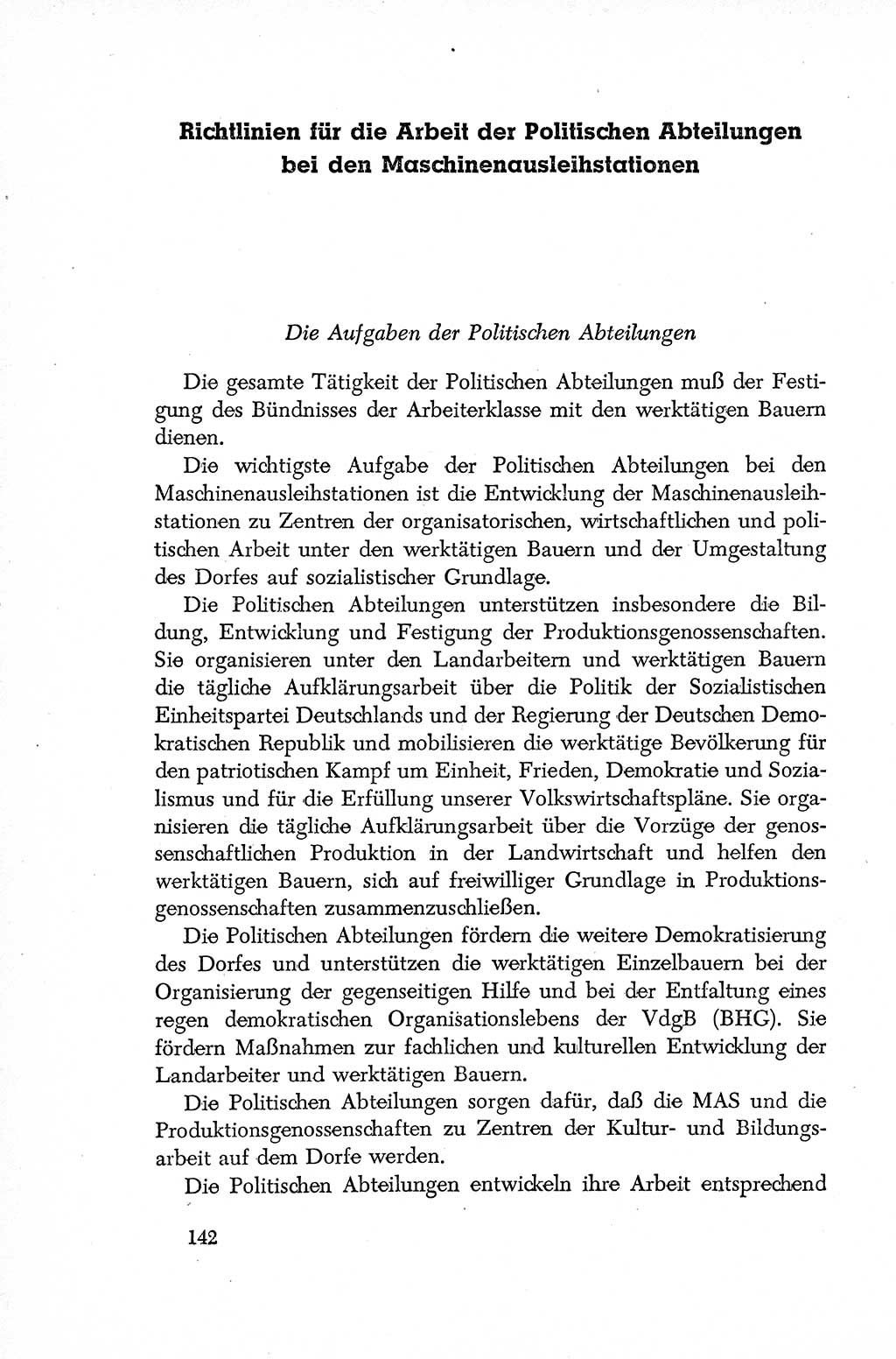 Dokumente der Sozialistischen Einheitspartei Deutschlands (SED) [Deutsche Demokratische Republik (DDR)] 1952-1953, Seite 142 (Dok. SED DDR 1952-1953, S. 142)