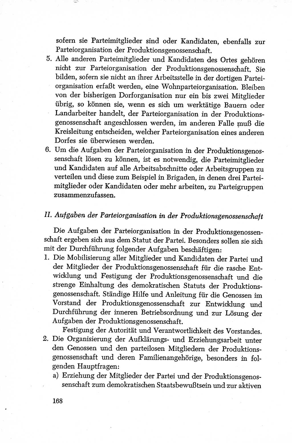 Dokumente der Sozialistischen Einheitspartei Deutschlands (SED) [Deutsche Demokratische Republik (DDR)] 1952-1953, Seite 168 (Dok. SED DDR 1952-1953, S. 168)