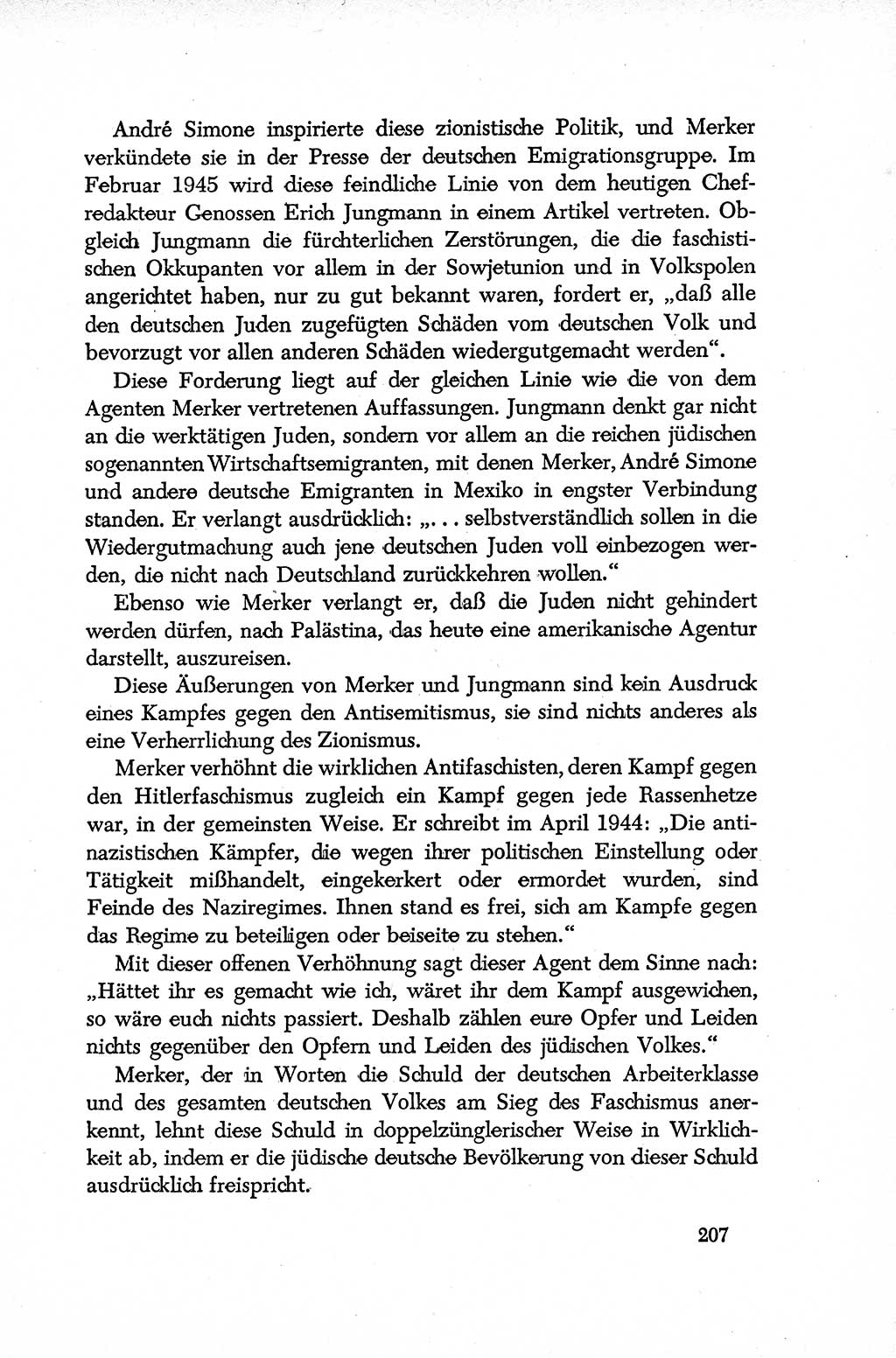 Dokumente der Sozialistischen Einheitspartei Deutschlands (SED) [Deutsche Demokratische Republik (DDR)] 1952-1953, Seite 207 (Dok. SED DDR 1952-1953, S. 207)