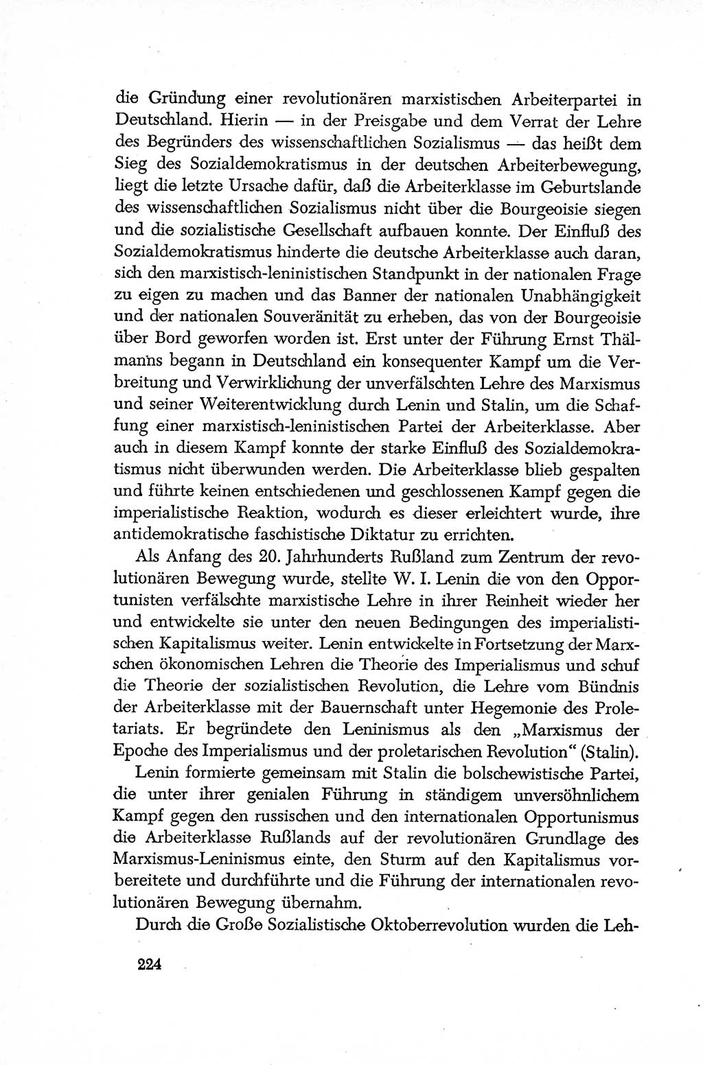 Dokumente der Sozialistischen Einheitspartei Deutschlands (SED) [Deutsche Demokratische Republik (DDR)] 1952-1953, Seite 224 (Dok. SED DDR 1952-1953, S. 224)