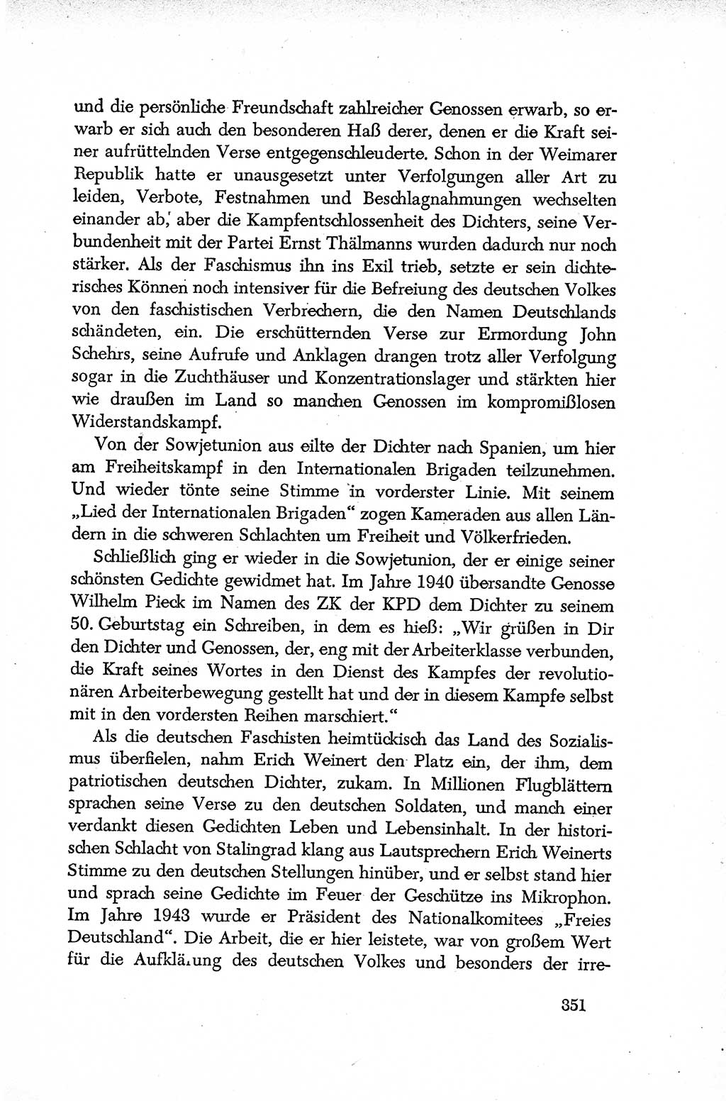 Dokumente der Sozialistischen Einheitspartei Deutschlands (SED) [Deutsche Demokratische Republik (DDR)] 1952-1953, Seite 351 (Dok. SED DDR 1952-1953, S. 351)