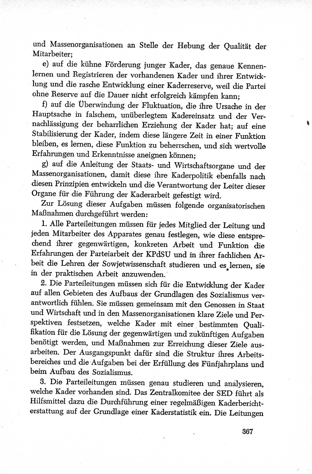 Dokumente der Sozialistischen Einheitspartei Deutschlands (SED) [Deutsche Demokratische Republik (DDR)] 1952-1953, Seite 367 (Dok. SED DDR 1952-1953, S. 367)