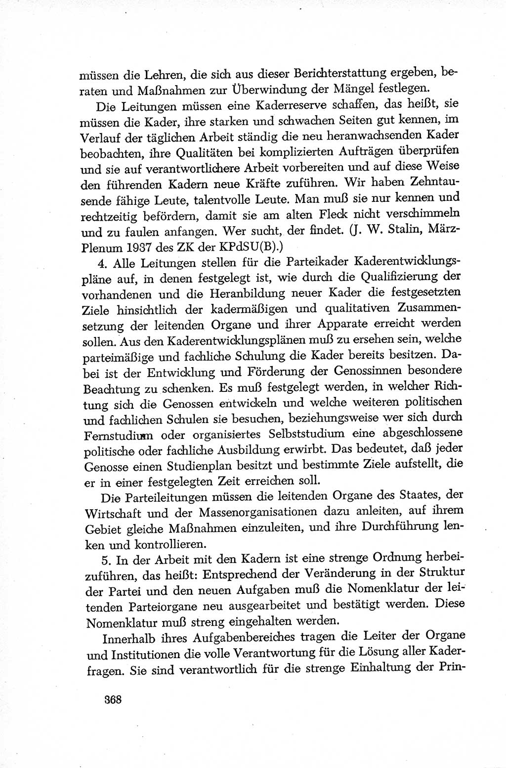 Dokumente der Sozialistischen Einheitspartei Deutschlands (SED) [Deutsche Demokratische Republik (DDR)] 1952-1953, Seite 368 (Dok. SED DDR 1952-1953, S. 368)