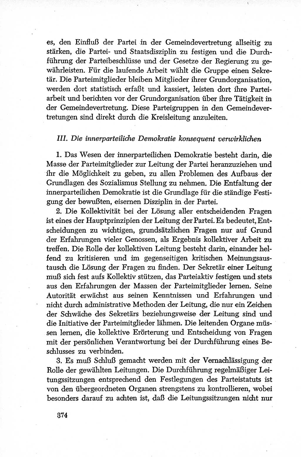 Dokumente der Sozialistischen Einheitspartei Deutschlands (SED) [Deutsche Demokratische Republik (DDR)] 1952-1953, Seite 374 (Dok. SED DDR 1952-1953, S. 374)