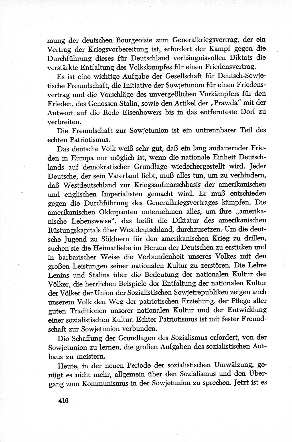 Dokumente der Sozialistischen Einheitspartei Deutschlands (SED) [Deutsche Demokratische Republik (DDR)] 1952-1953, Seite 416 (Dok. SED DDR 1952-1953, S. 416)