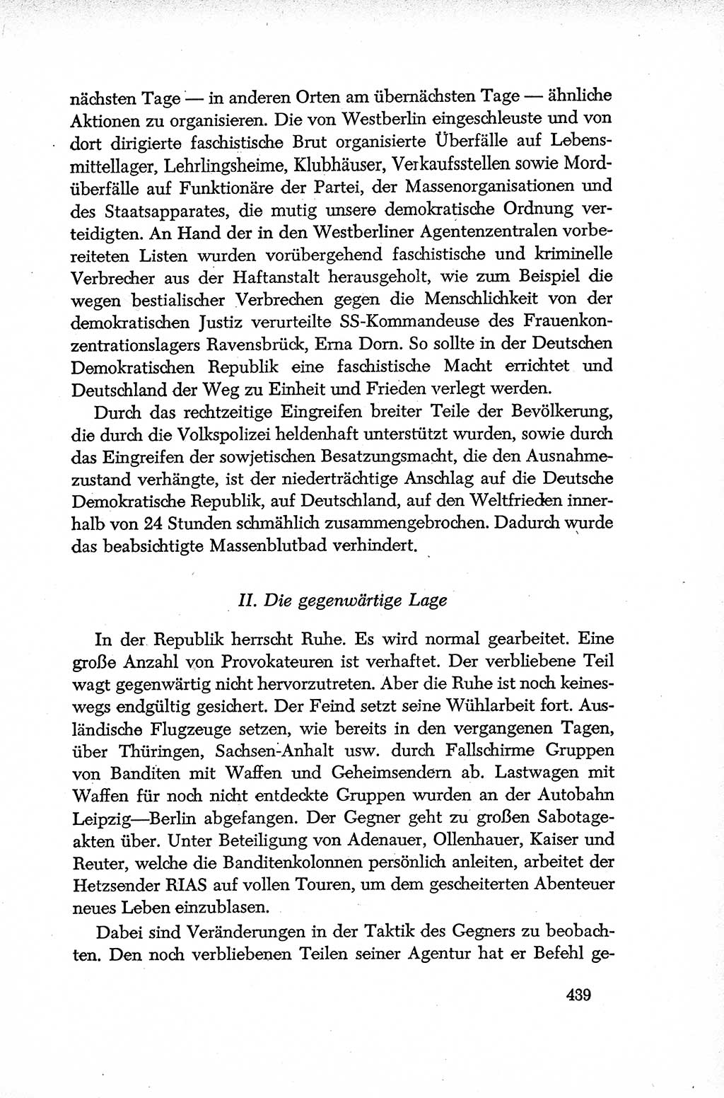 Dokumente der Sozialistischen Einheitspartei Deutschlands (SED) [Deutsche Demokratische Republik (DDR)] 1952-1953, Seite 439 (Dok. SED DDR 1952-1953, S. 439)