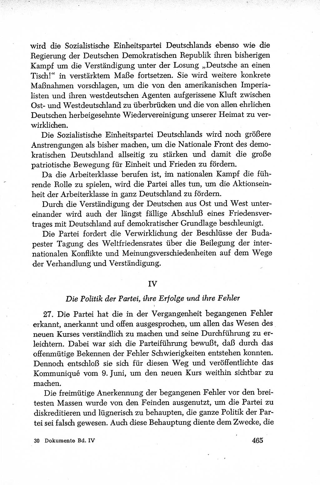 Dokumente der Sozialistischen Einheitspartei Deutschlands (SED) [Deutsche Demokratische Republik (DDR)] 1952-1953, Seite 465 (Dok. SED DDR 1952-1953, S. 465)