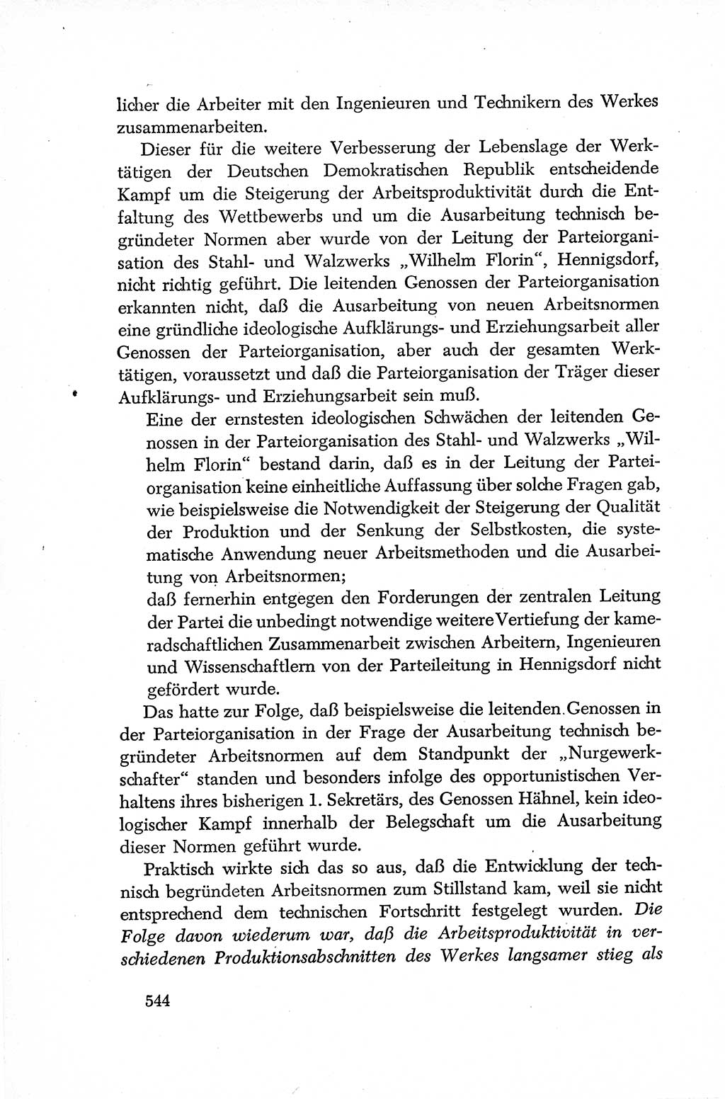 Dokumente der Sozialistischen Einheitspartei Deutschlands (SED) [Deutsche Demokratische Republik (DDR)] 1952-1953, Seite 544 (Dok. SED DDR 1952-1953, S. 544)