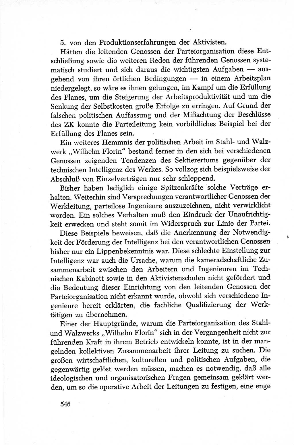 Dokumente der Sozialistischen Einheitspartei Deutschlands (SED) [Deutsche Demokratische Republik (DDR)] 1952-1953, Seite 546 (Dok. SED DDR 1952-1953, S. 546)