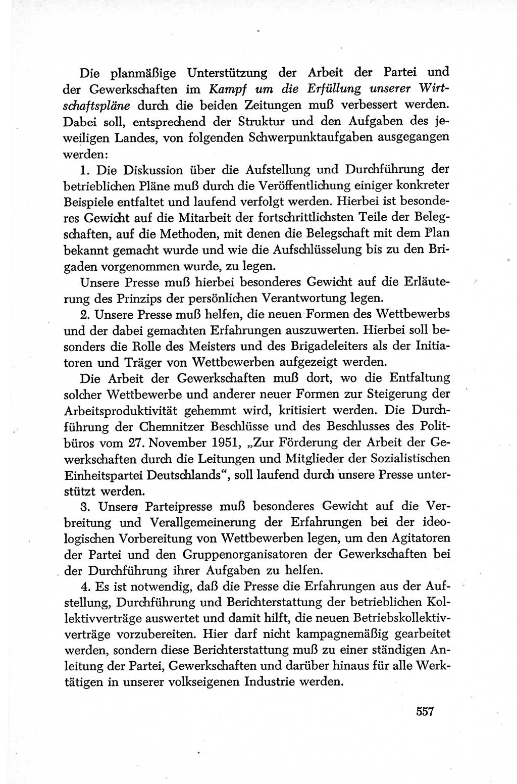 Dokumente der Sozialistischen Einheitspartei Deutschlands (SED) [Deutsche Demokratische Republik (DDR)] 1952-1953, Seite 557 (Dok. SED DDR 1952-1953, S. 557)