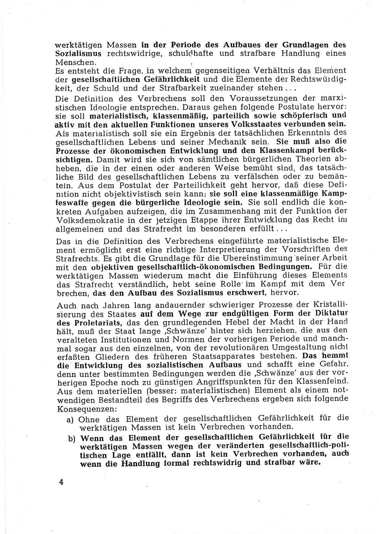 Dokumente des Unrechts [Deutsche Demokratische Republik (DDR)], herausgegeben vom Bundesministerium für gesamtdeutsche Fragen (BMG) [Bundesrepublik Deutschland (BRD)], Bonn, ca. 1952, Seite 4 (Dok. UnR. DDR BMG BRD 1952, S. 4)