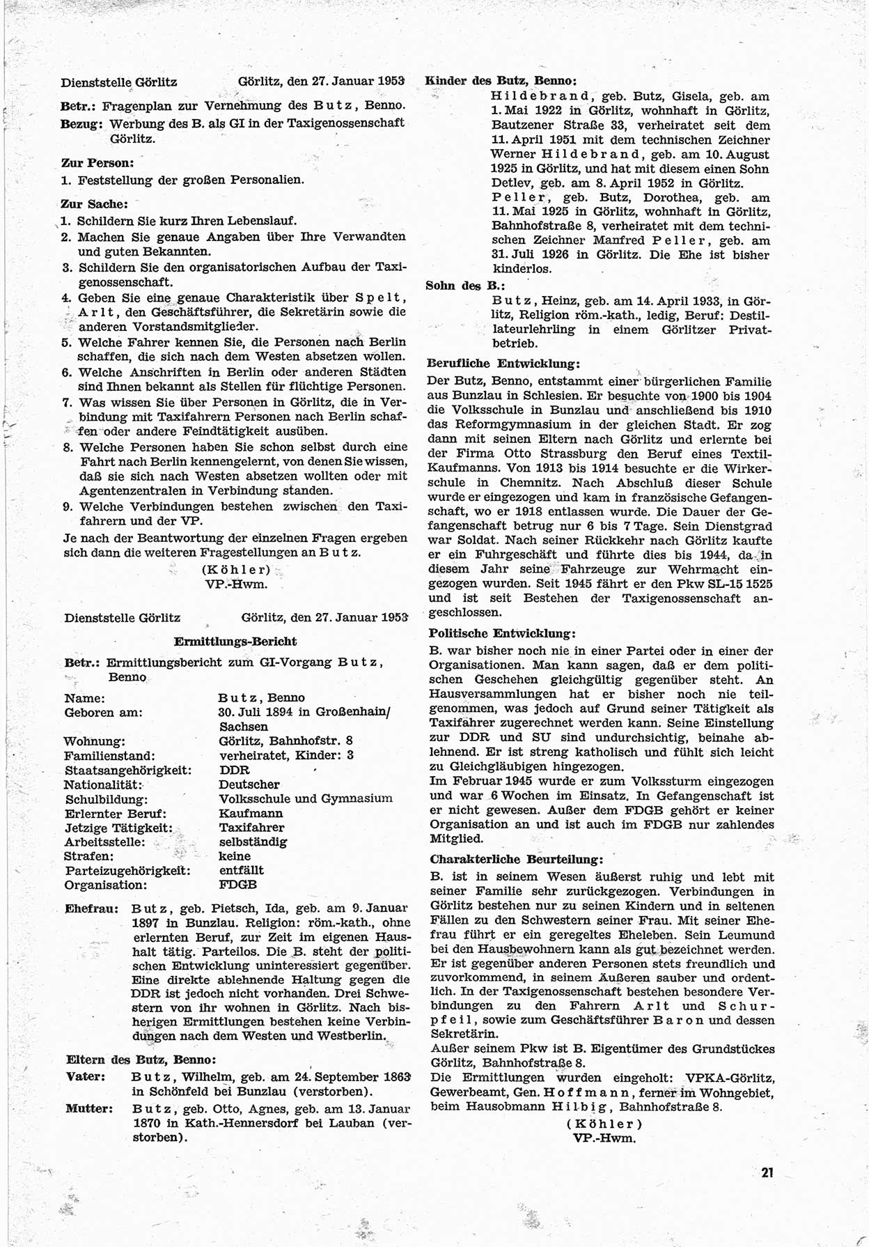 Unrecht als System, Dokumente Ã¼ber planmÃ¤ÃŸige Rechtsverletzungen in der Sowjetzone Deutschlands, zusammengestellt vom UntersuchungsausschuÃŸ Freiheitlicher Juristen (UFJ), Teil â…¡ 1952-1954, herausgegeben vom Bundesministerium fÃ¼r gesamtdeutsche Fragen, Bonn 1955, Seite 21 (Unr. Syst. 1952-1954, S. 21)