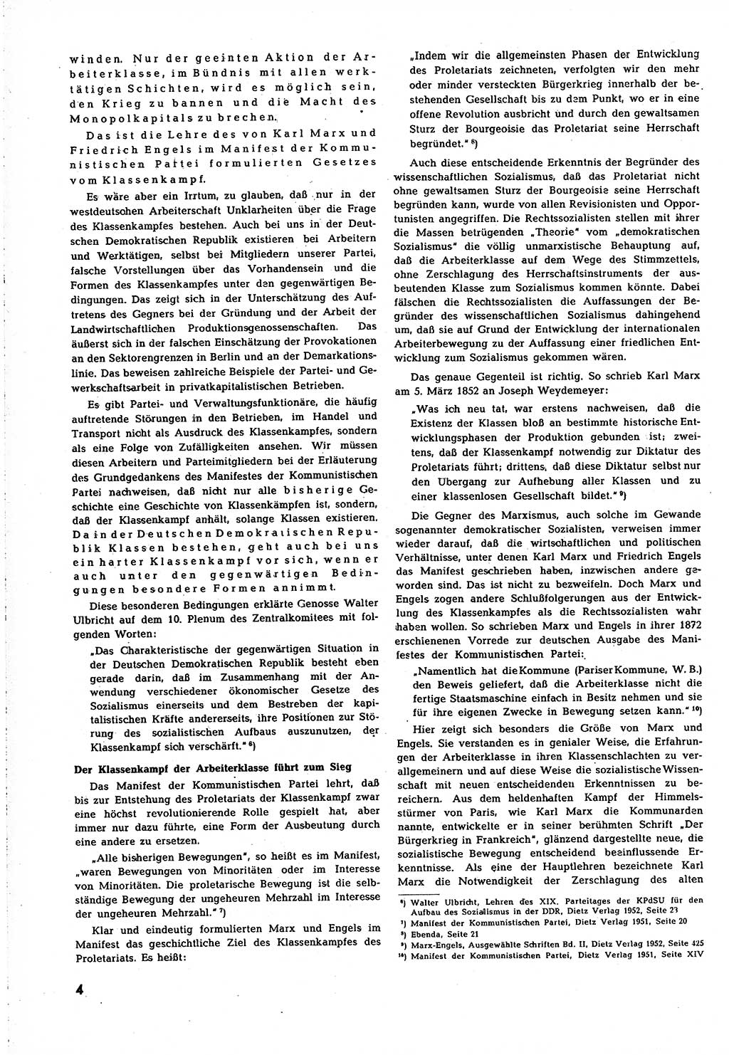 Neuer Weg (NW), Organ des Zentralkomitees (ZK) [Sozialistische Einheitspartei Deutschlands (SED)] für alle Parteiarbeiter, 8. Jahrgang [Deutsche Demokratische Republik (DDR)] 1953, Heft 3/4 (NW ZK SED DDR 1953, H. 3/4)