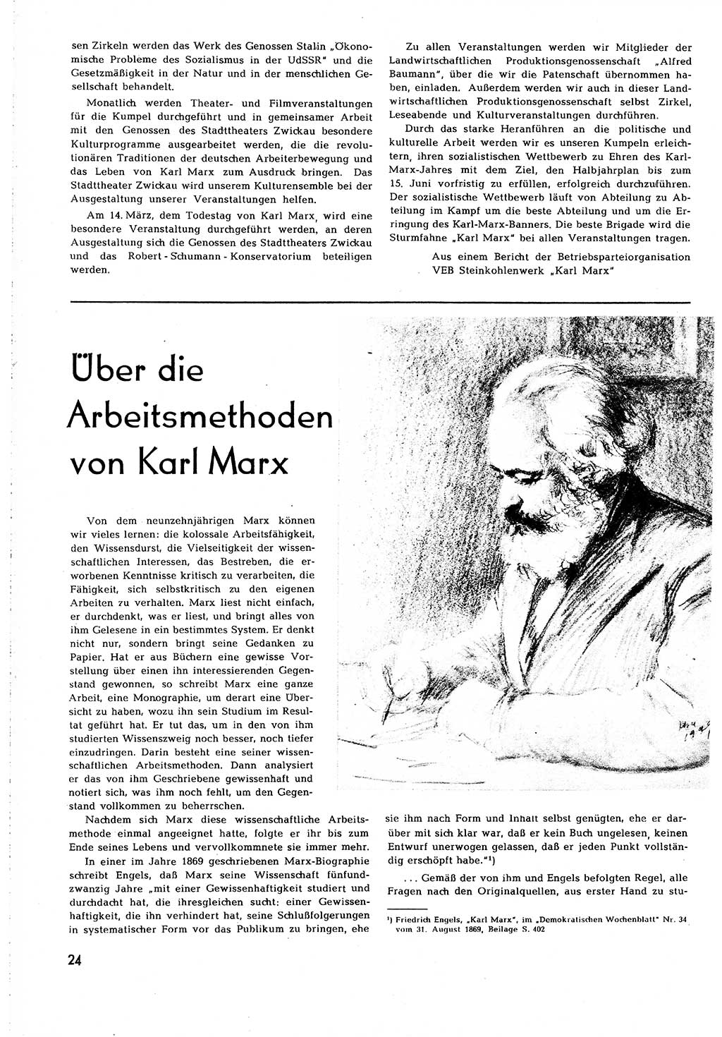 Neuer Weg (NW), Organ des Zentralkomitees (ZK) [Sozialistische Einheitspartei Deutschlands (SED)] für alle Parteiarbeiter, 8. Jahrgang [Deutsche Demokratische Republik (DDR)] 1953, Heft 5/24 (NW ZK SED DDR 1953, H. 5/24)