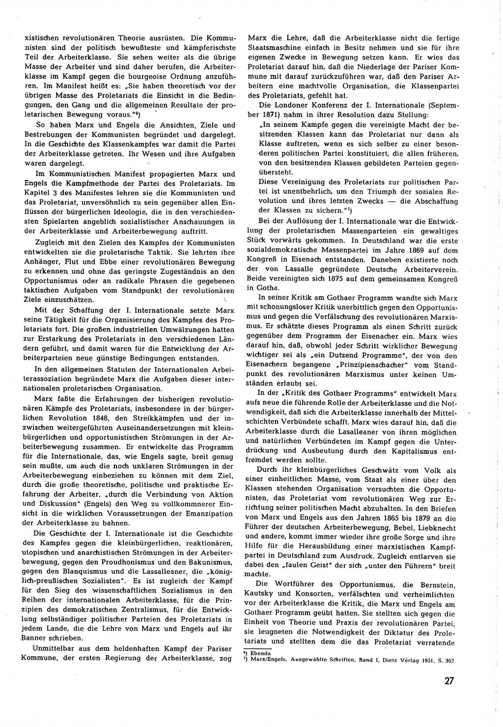 Neuer Weg (NW), Organ des Zentralkomitees (ZK) [Sozialistische Einheitspartei Deutschlands (SED)] für alle Parteiarbeiter, 8. Jahrgang [Deutsche Demokratische Republik (DDR)] 1953, Heft 5/27 (NW ZK SED DDR 1953, H. 5/27)