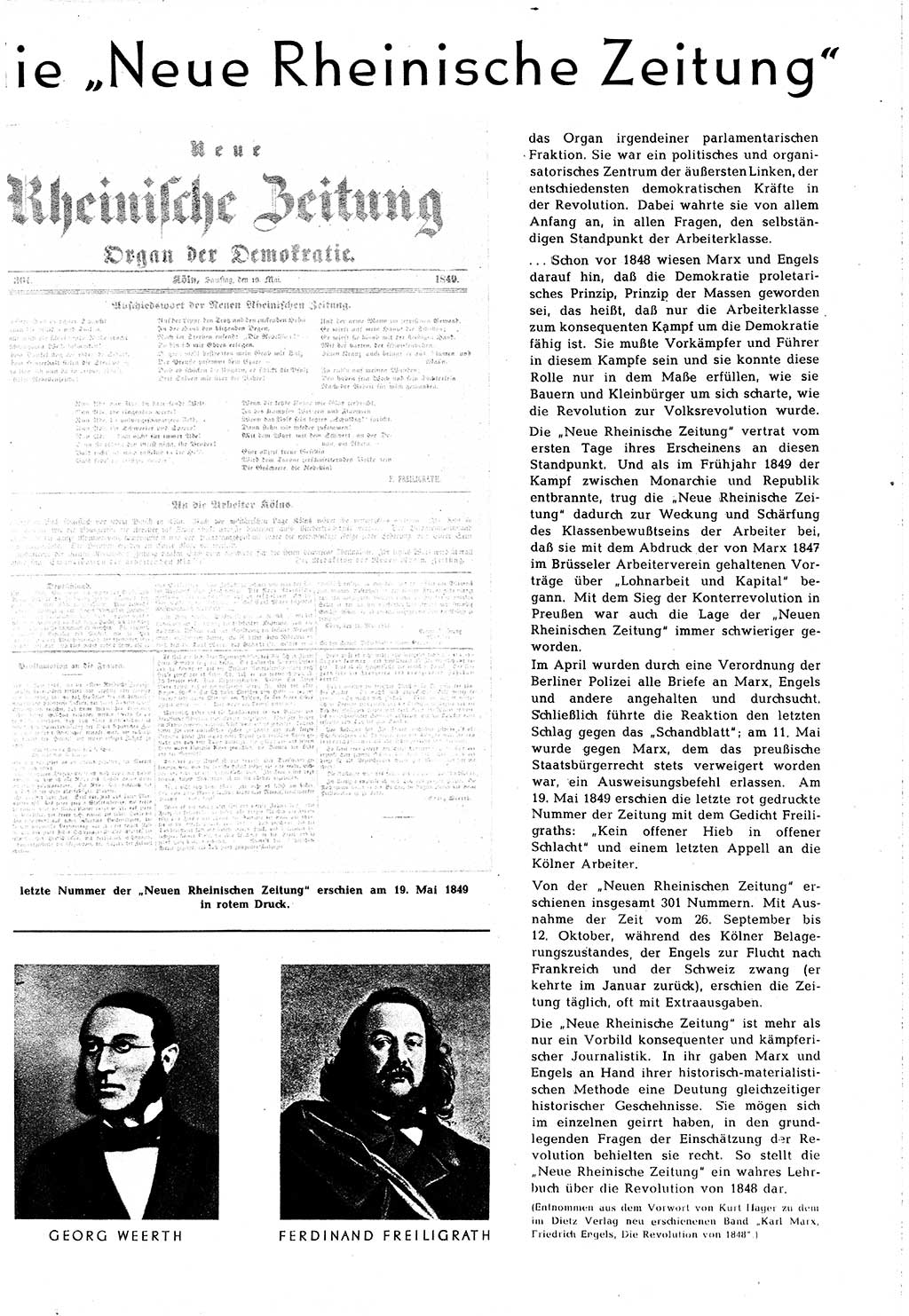 Neuer Weg (NW), Organ des Zentralkomitees (ZK) [Sozialistische Einheitspartei Deutschlands (SED)] für alle Parteiarbeiter, 8. Jahrgang [Deutsche Demokratische Republik (DDR)] 1953, Heft 5/31 (NW ZK SED DDR 1953, H. 5/31)