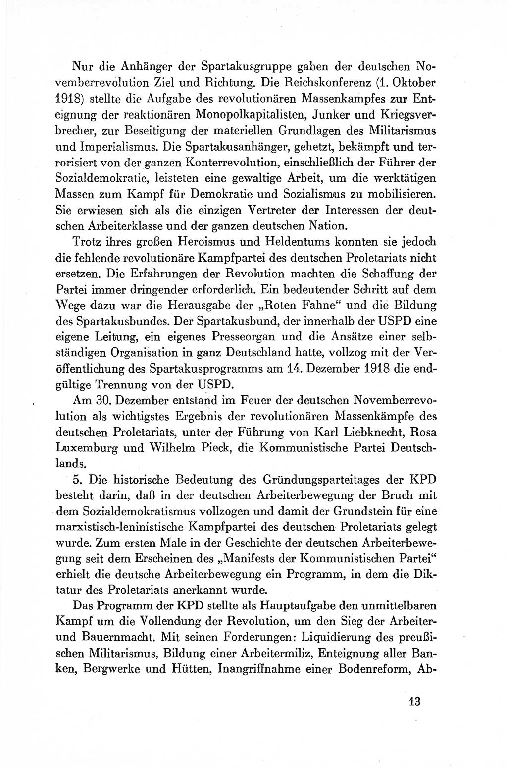 Dokumente der Sozialistischen Einheitspartei Deutschlands (SED) [Deutsche Demokratische Republik (DDR)] 1954-1955, Seite 13 (Dok. SED DDR 1954-1955, S. 13)