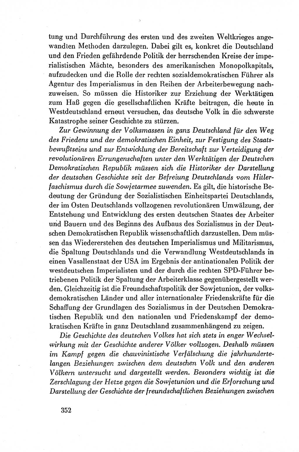 Dokumente der Sozialistischen Einheitspartei Deutschlands (SED) [Deutsche Demokratische Republik (DDR)] 1954-1955, Seite 352 (Dok. SED DDR 1954-1955, S. 352)