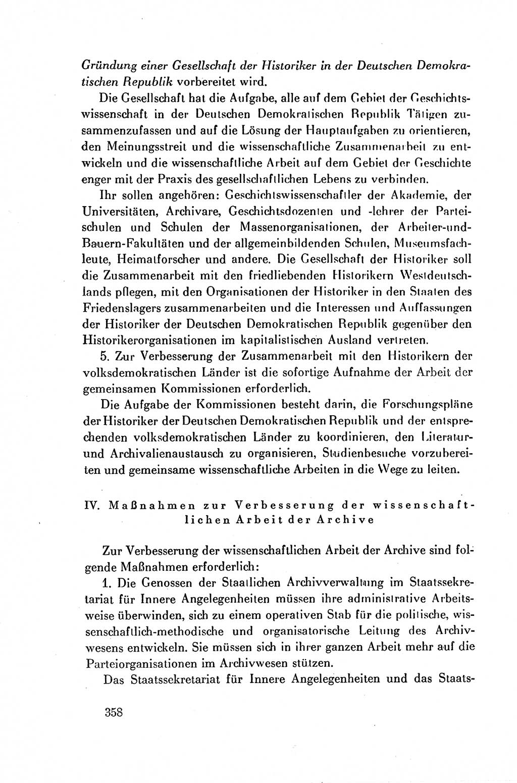 Dokumente der Sozialistischen Einheitspartei Deutschlands (SED) [Deutsche Demokratische Republik (DDR)] 1954-1955, Seite 358 (Dok. SED DDR 1954-1955, S. 358)