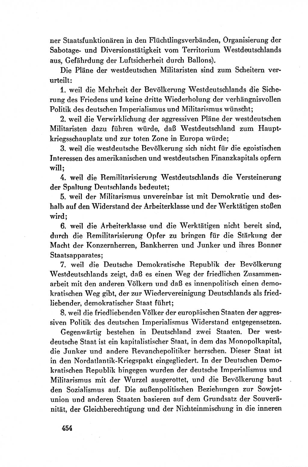 Dokumente der Sozialistischen Einheitspartei Deutschlands (SED) [Deutsche Demokratische Republik (DDR)] 1954-1955, Seite 454 (Dok. SED DDR 1954-1955, S. 454)