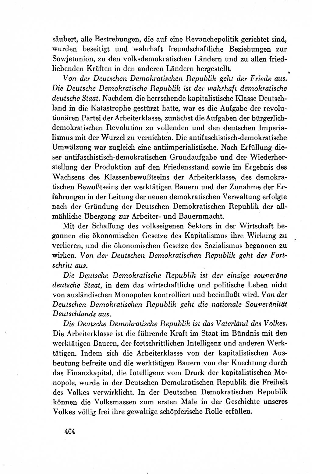 Dokumente der Sozialistischen Einheitspartei Deutschlands (SED) [Deutsche Demokratische Republik (DDR)] 1954-1955, Seite 464 (Dok. SED DDR 1954-1955, S. 464)