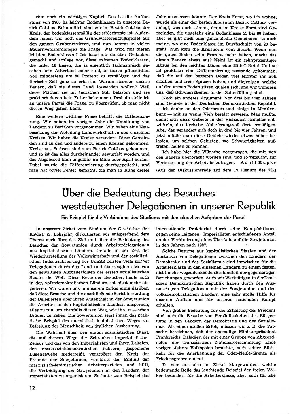 Neuer Weg (NW), Organ des Zentralkomitees (ZK) der SED (Sozialistische Einheitspartei Deutschlands) für alle Parteiarbeiter, 9. Jahrgang [Deutsche Demokratische Republik (DDR)] 1954, Heft 4/12 (NW ZK SED DDR 1954, H. 4/12)