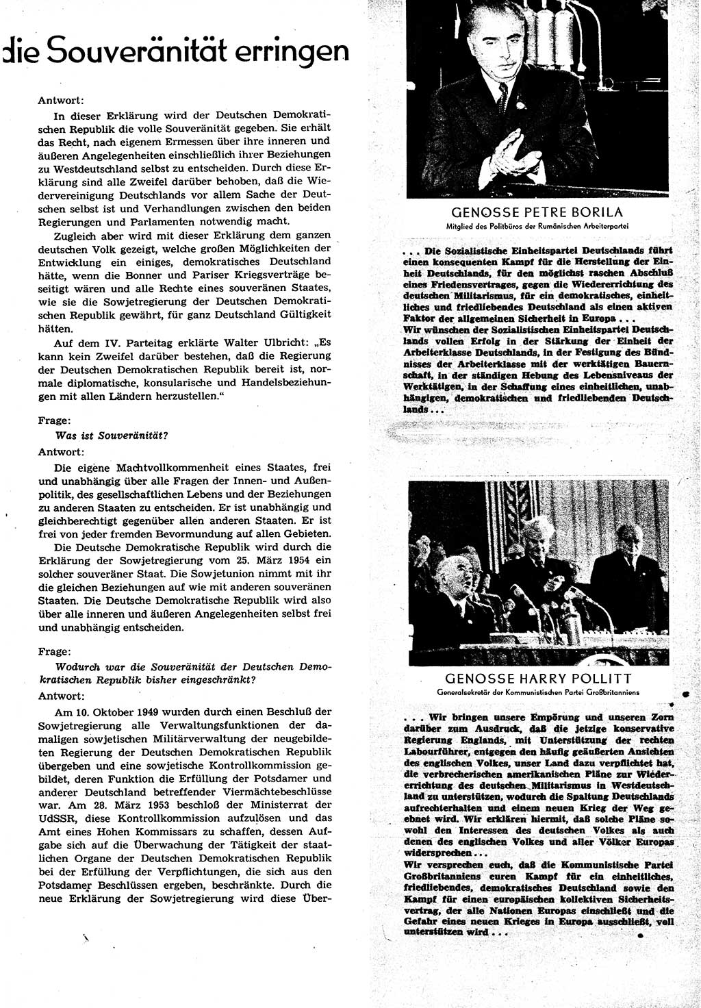 Neuer Weg (NW), Organ des Zentralkomitees (ZK) der SED (Sozialistische Einheitspartei Deutschlands) für alle Parteiarbeiter, 9. Jahrgang [Deutsche Demokratische Republik (DDR)] 1954, Heft 8/11 (NW ZK SED DDR 1954, H. 8/11)