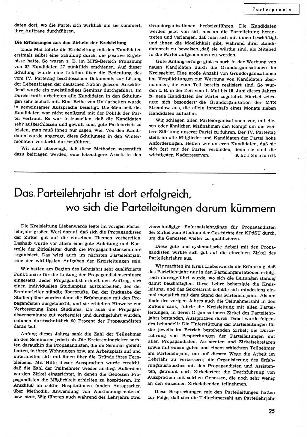 Neuer Weg (NW), Organ des Zentralkomitees (ZK) der SED (Sozialistische Einheitspartei Deutschlands) für alle Parteiarbeiter, 9. Jahrgang [Deutsche Demokratische Republik (DDR)] 1954, Heft 15/25 (NW ZK SED DDR 1954, H. 15/25)