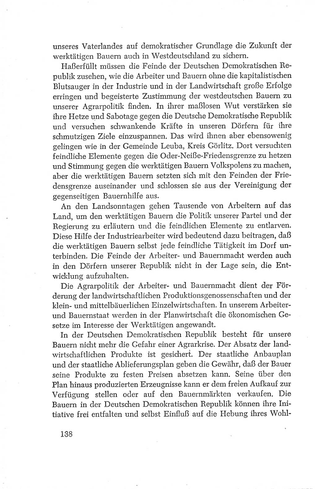 Protokoll der Verhandlungen des Ⅳ. Parteitages der Sozialistischen Einheitspartei Deutschlands (SED) [Deutsche Demokratische Republik (DDR)] 1954, Seite 138