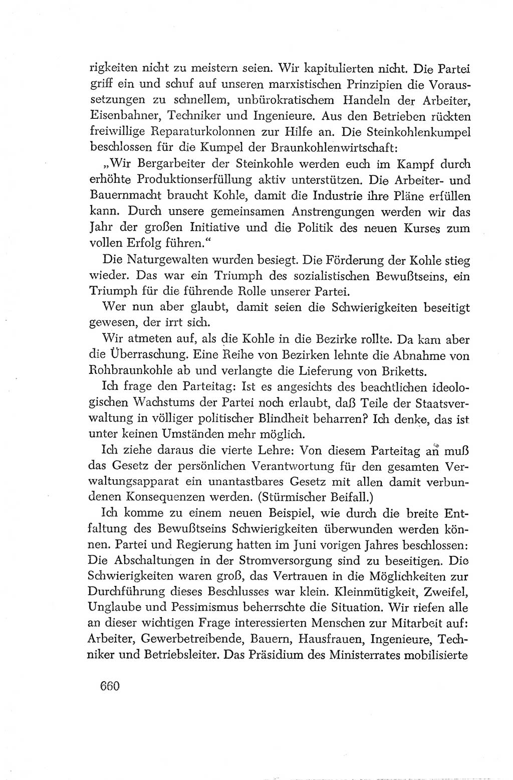 Protokoll der Verhandlungen des Ⅳ. Parteitages der Sozialistischen Einheitspartei Deutschlands (SED) [Deutsche Demokratische Republik (DDR)] 1954, Seite 660