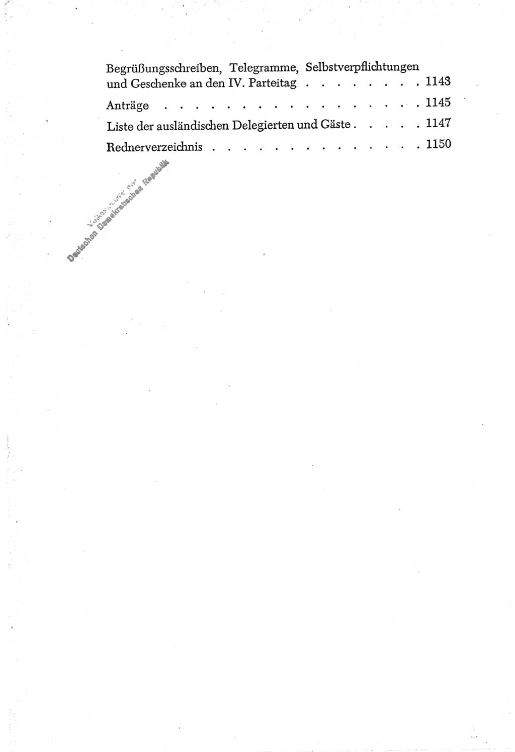Protokoll der Verhandlungen des Ⅳ. Parteitages der Sozialistischen Einheitspartei Deutschlands (SED) [Deutsche Demokratische Republik (DDR)] 1954, Seite 1158