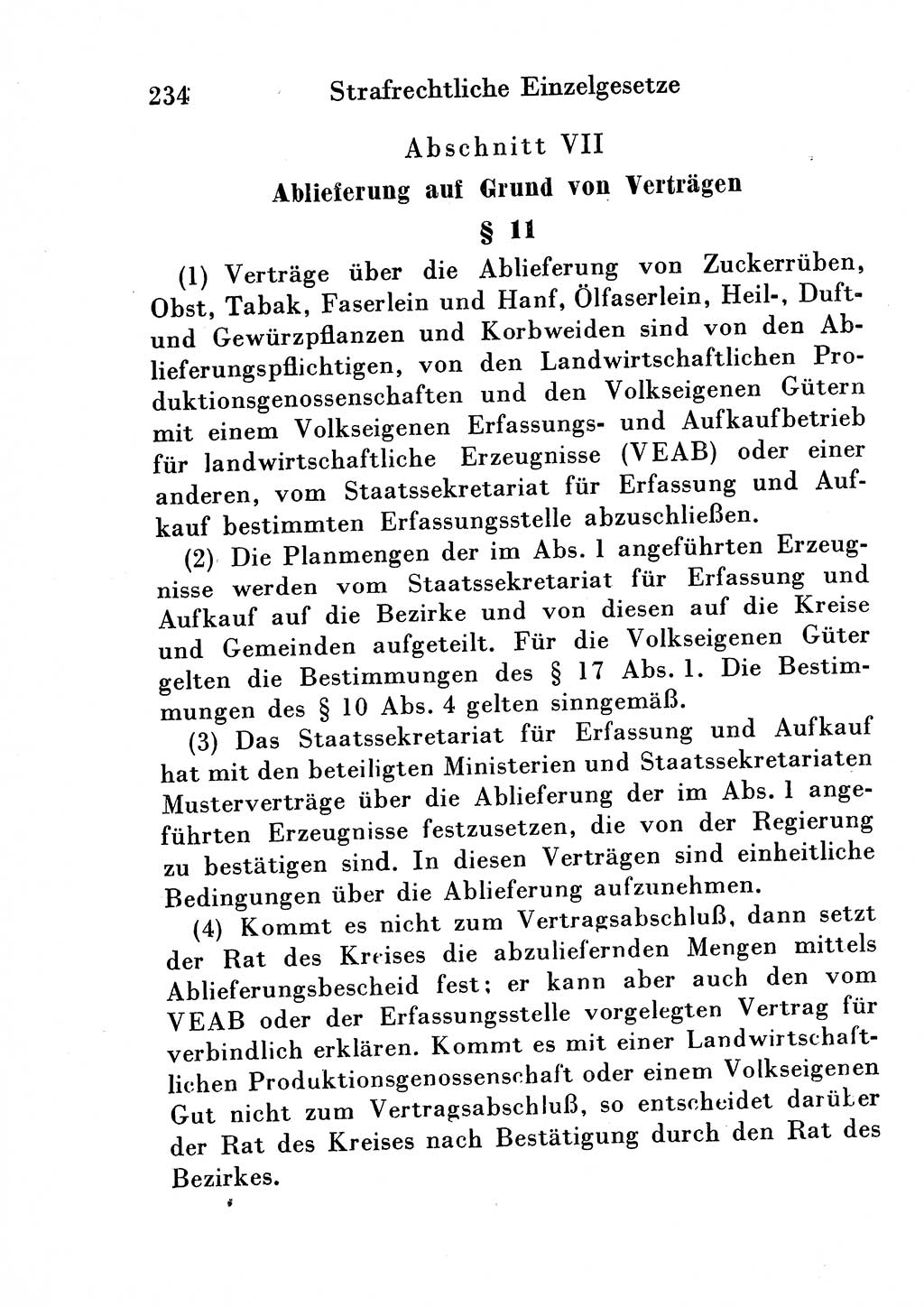 Strafgesetzbuch (StGB) und andere Strafgesetze [Deutsche Demokratische Republik (DDR)] 1954, Seite 234 (StGB Strafges. DDR 1954, S. 234)