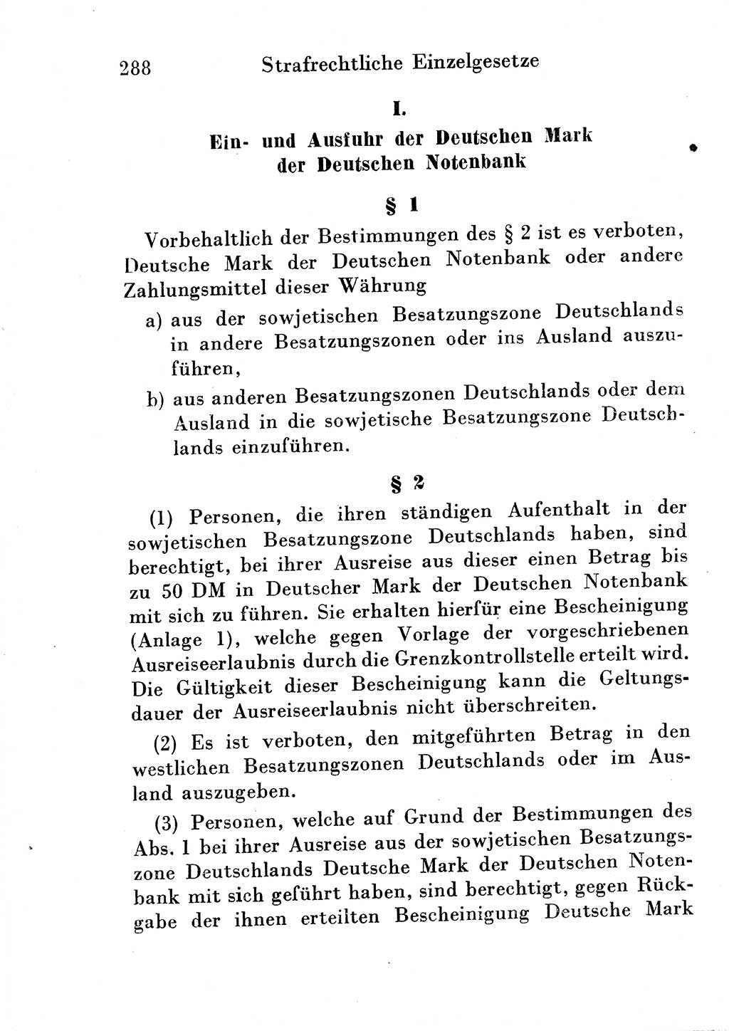 Strafgesetzbuch (StGB) und andere Strafgesetze [Deutsche Demokratische Republik (DDR)] 1954, Seite 288 (StGB Strafges. DDR 1954, S. 288)