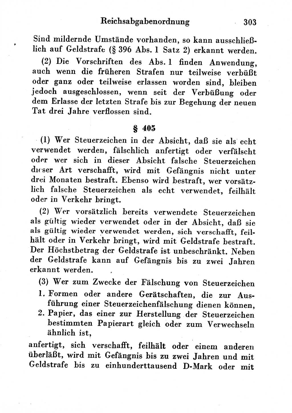 Strafgesetzbuch (StGB) und andere Strafgesetze [Deutsche Demokratische Republik (DDR)] 1954, Seite 303 (StGB Strafges. DDR 1954, S. 303)