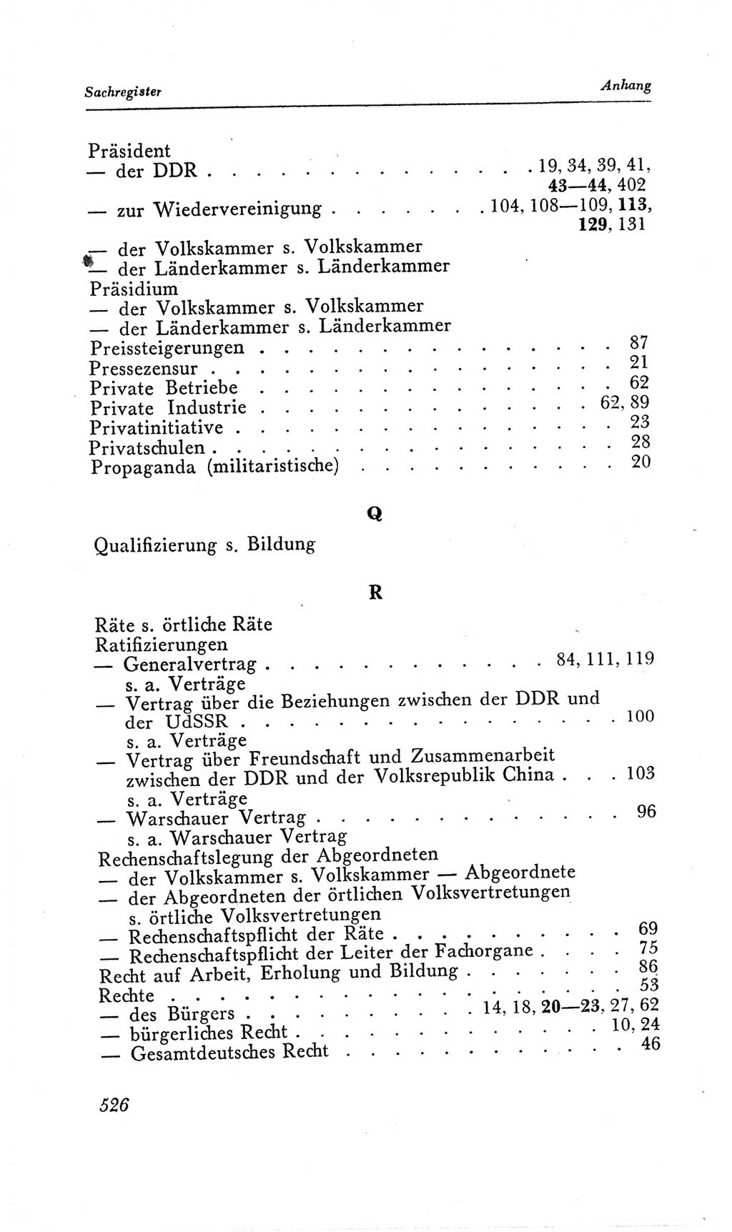 Handbuch der Volkskammer (VK) der Deutschen Demokratischen Republik (DDR), 2. Wahlperiode 1954-1958, Seite 526 (Hdb. VK. DDR, 2. WP. 1954-1958, S. 526)
