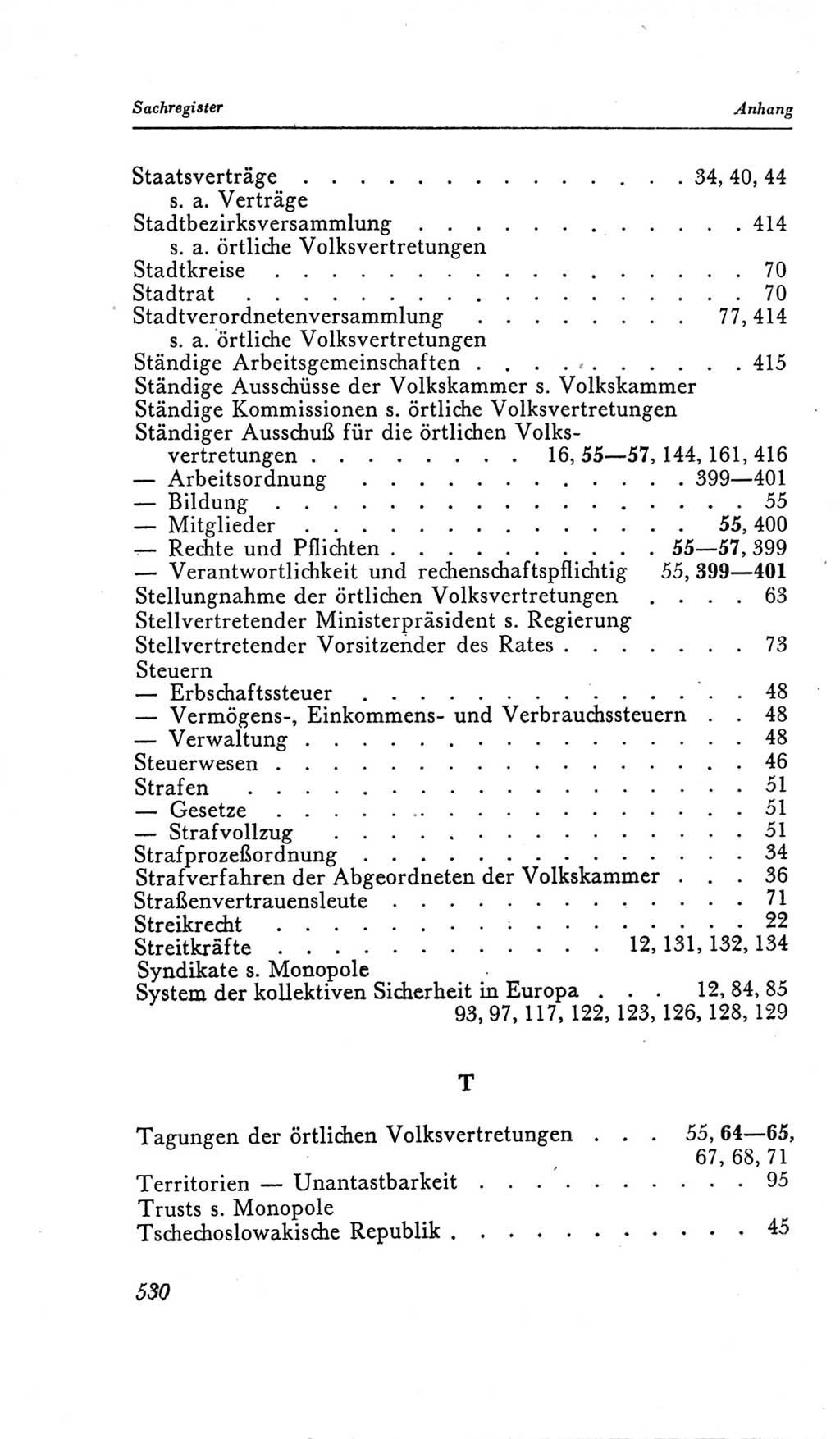 Handbuch der Volkskammer (VK) der Deutschen Demokratischen Republik (DDR), 2. Wahlperiode 1954-1958, Seite 530 (Hdb. VK. DDR, 2. WP. 1954-1958, S. 530)