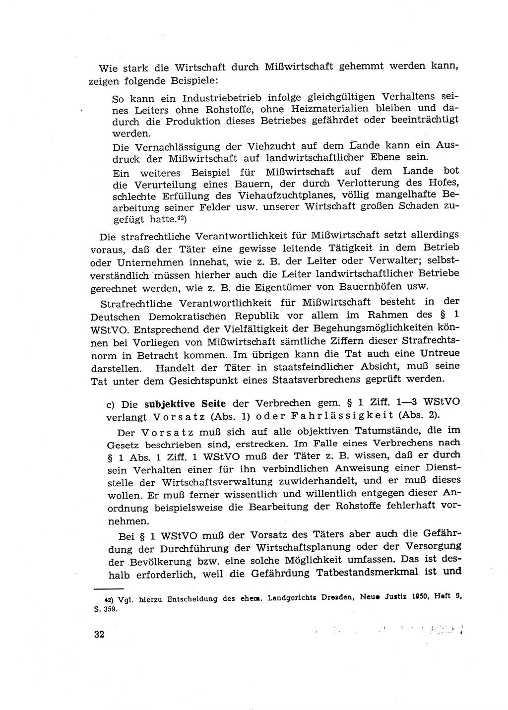 Materialien zum Strafrecht, Besonderer Teil [Deutsche Demokratische Republik (DDR)] 1955, Seite 32 (Mat. Strafr. BT DDR 1955, S. 32)