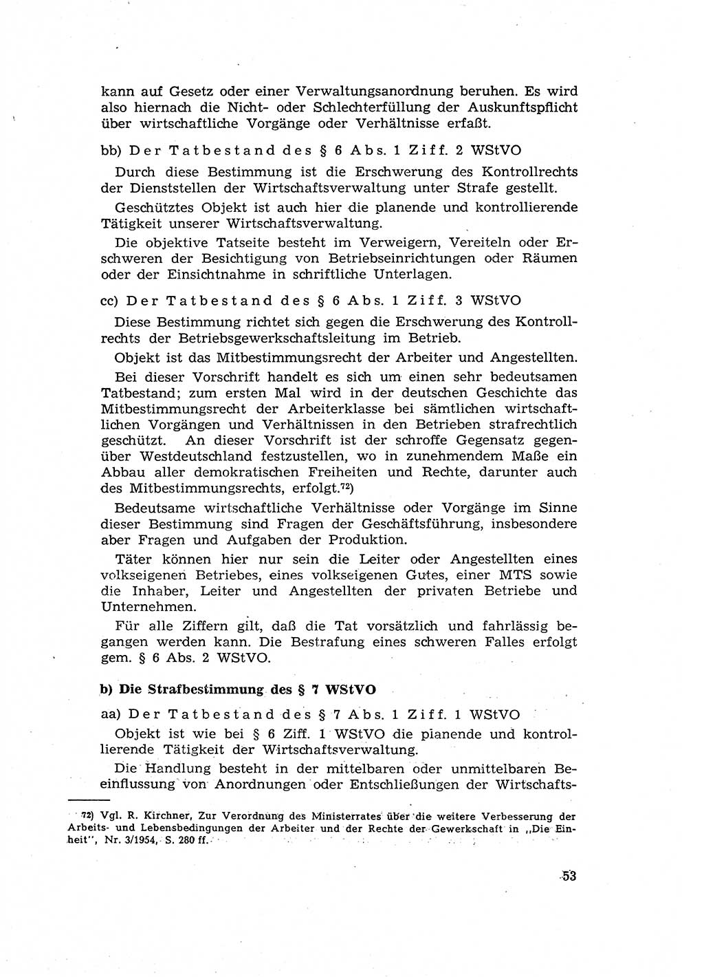 Materialien zum Strafrecht, Besonderer Teil [Deutsche Demokratische Republik (DDR)] 1955, Seite 53 (Mat. Strafr. BT DDR 1955, S. 53)