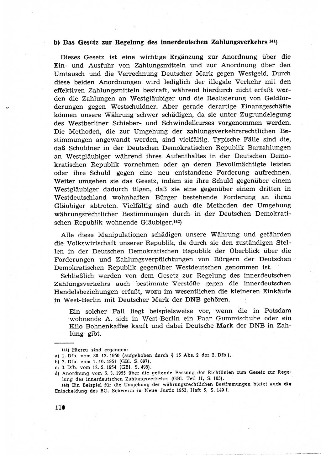 Materialien zum Strafrecht, Besonderer Teil [Deutsche Demokratische Republik (DDR)] 1955, Seite 110 (Mat. Strafr. BT DDR 1955, S. 110)