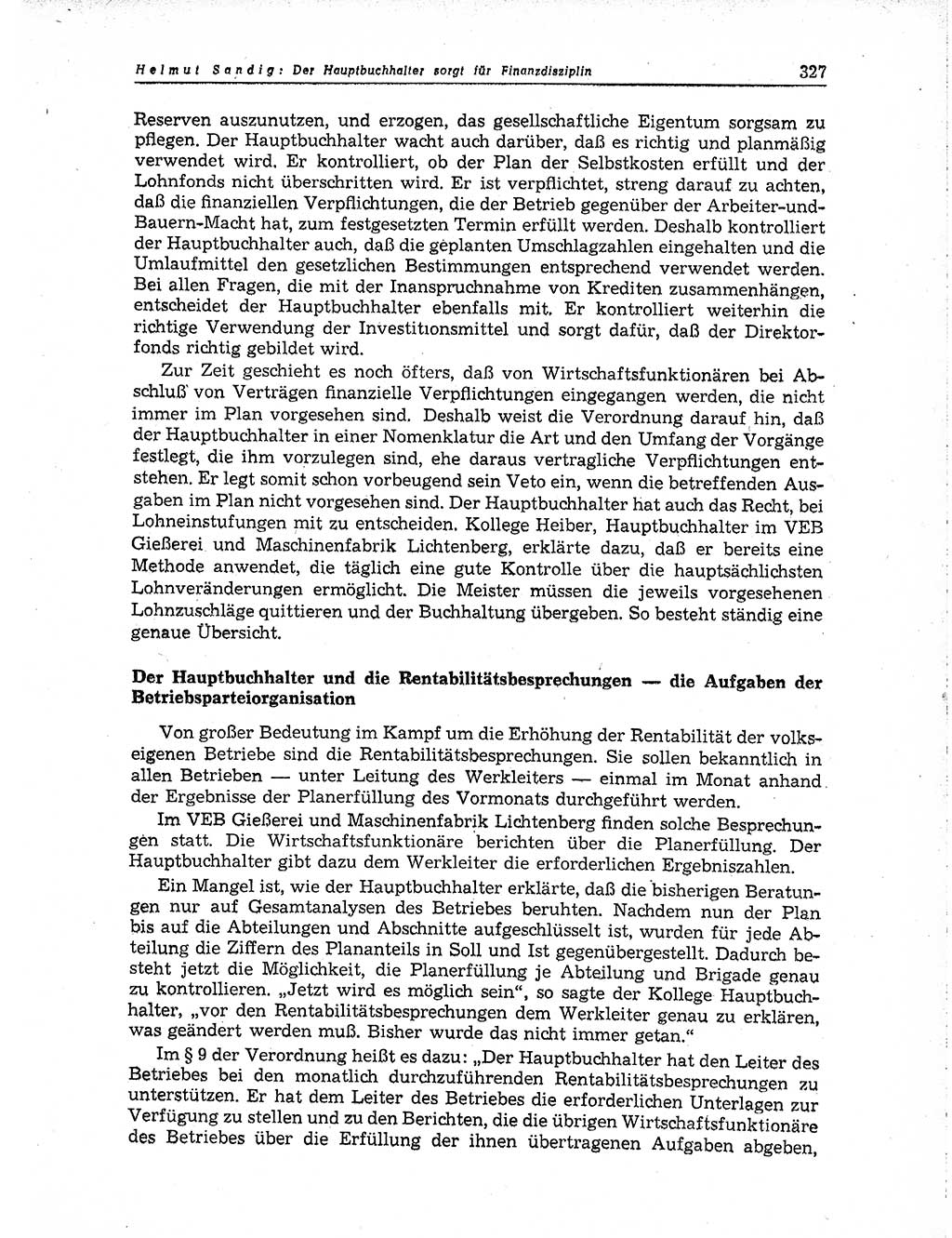 Neuer Weg (NW), Organ des Zentralkomitees (ZK) der SED (Sozialistische Einheitspartei Deutschlands) für Fragen des Parteiaufbaus und des Parteilebens, 10. Jahrgang [Deutsche Demokratische Republik (DDR)] 1955, Seite 327 (NW ZK SED DDR 1955, S. 327)
