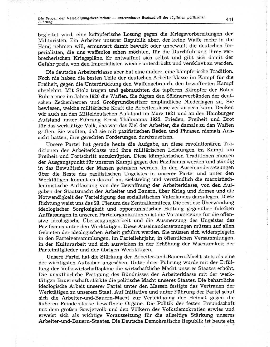 Neuer Weg (NW), Organ des Zentralkomitees (ZK) der SED (Sozialistische Einheitspartei Deutschlands) für Fragen des Parteiaufbaus und des Parteilebens, 10. Jahrgang [Deutsche Demokratische Republik (DDR)] 1955, Seite 441 (NW ZK SED DDR 1955, S. 441)