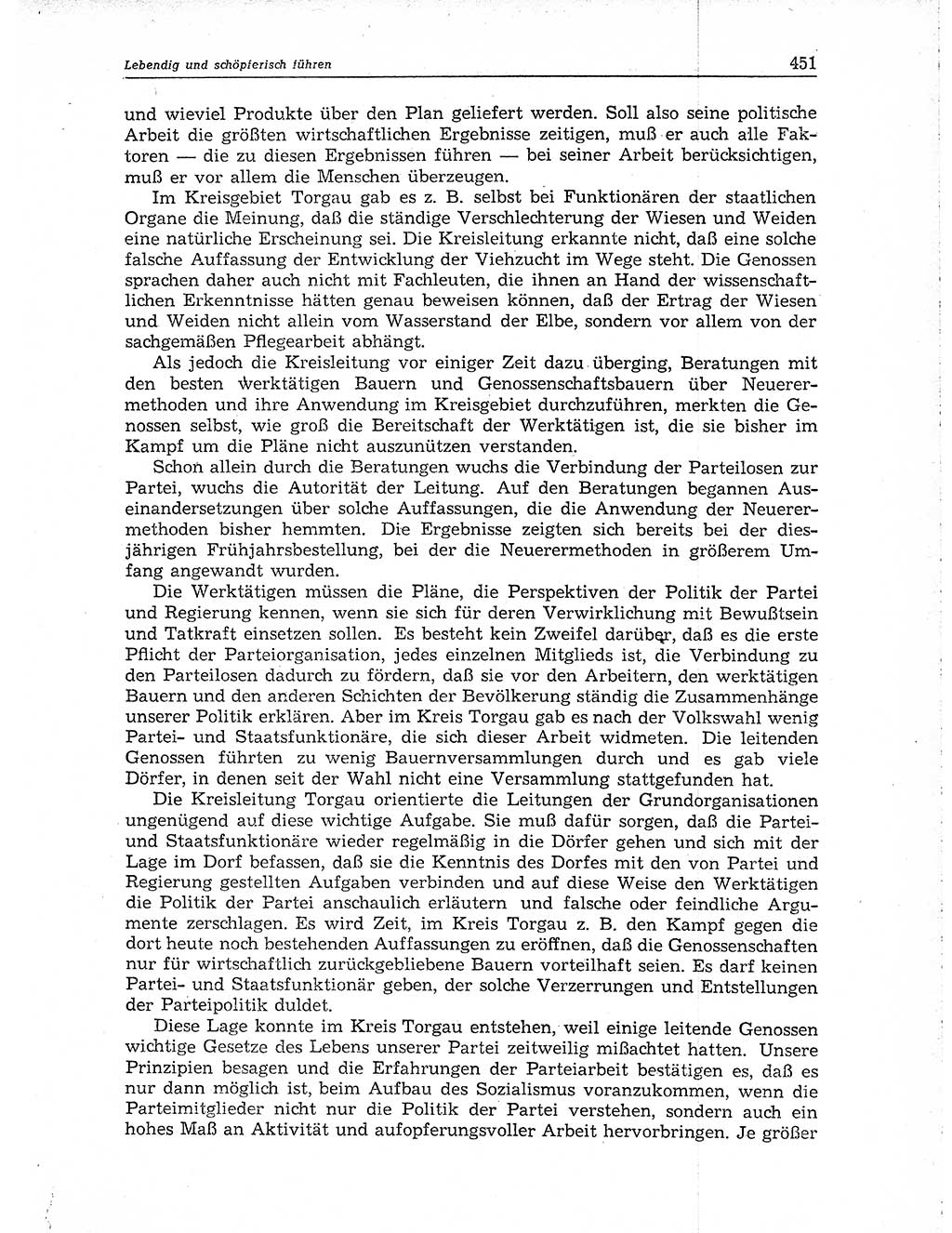 Neuer Weg (NW), Organ des Zentralkomitees (ZK) der SED (Sozialistische Einheitspartei Deutschlands) für Fragen des Parteiaufbaus und des Parteilebens, 10. Jahrgang [Deutsche Demokratische Republik (DDR)] 1955, Seite 451 (NW ZK SED DDR 1955, S. 451)