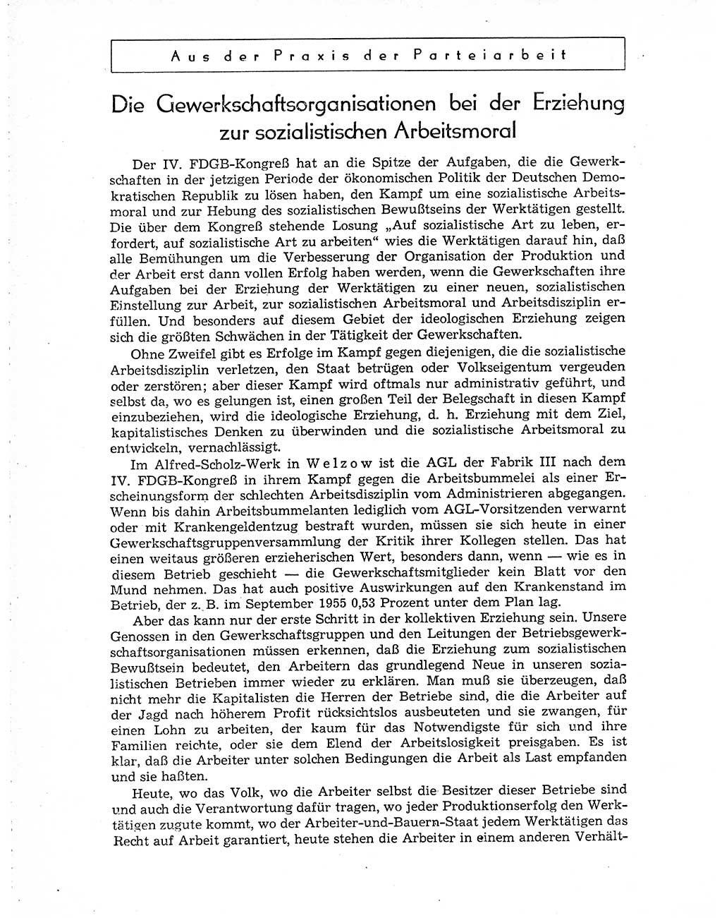 Neuer Weg (NW), Organ des Zentralkomitees (ZK) der SED (Sozialistische Einheitspartei Deutschlands) für Fragen des Parteiaufbaus und des Parteilebens, 10. Jahrgang [Deutsche Demokratische Republik (DDR)] 1955, Seite 1228 (NW ZK SED DDR 1955, S. 1228)