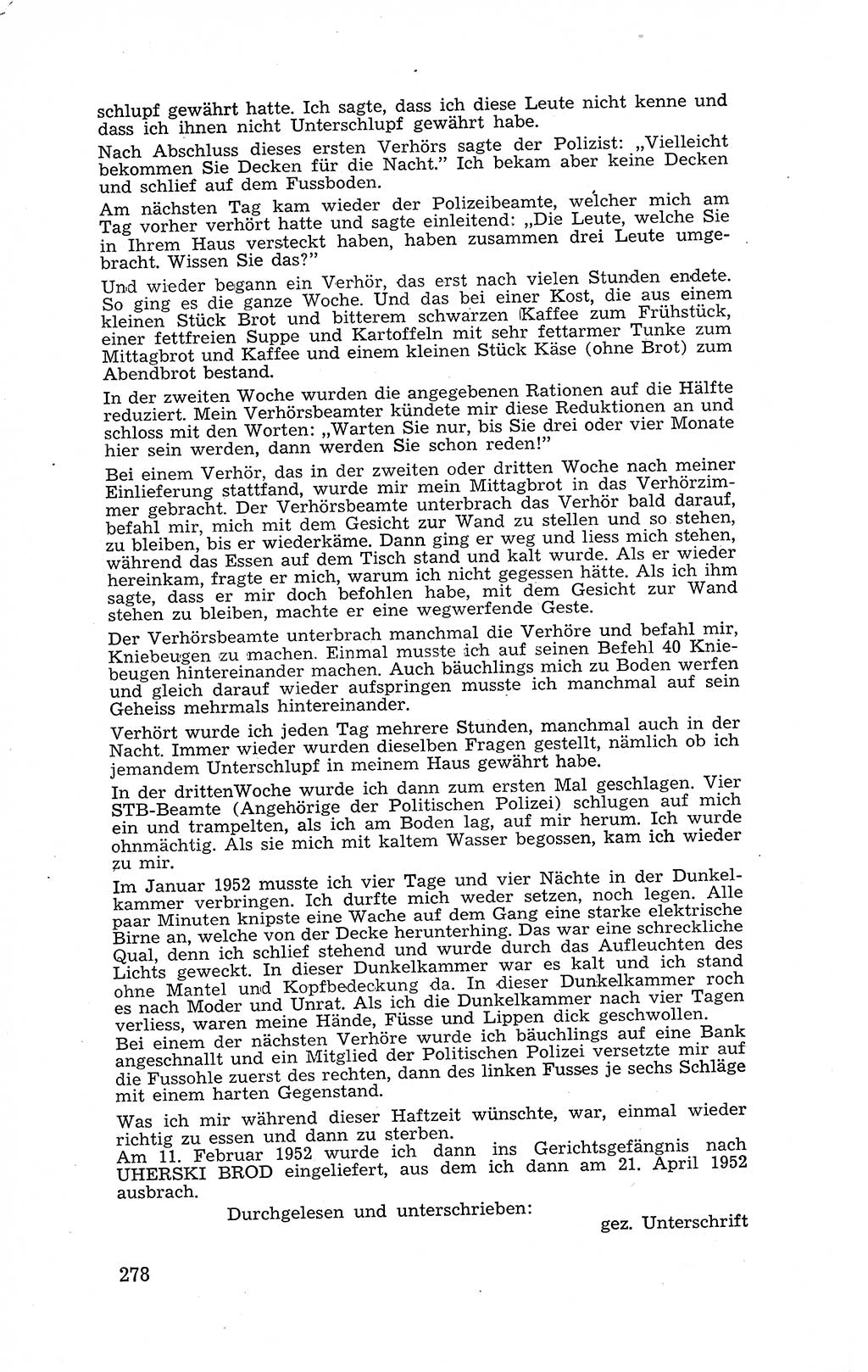 Recht in Fesseln, Dokumente, Internationale Juristen-Kommission [Bundesrepublik Deutschland (BRD)] 1955, Seite 278 (R. Dok. IJK BRD 1955, S. 278)