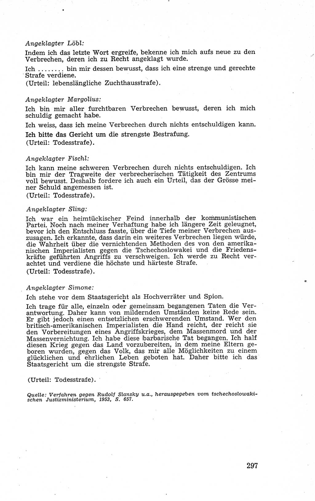 Recht in Fesseln, Dokumente, Internationale Juristen-Kommission [Bundesrepublik Deutschland (BRD)] 1955, Seite 297 (R. Dok. IJK BRD 1955, S. 297)