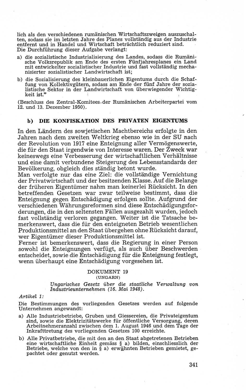Recht in Fesseln, Dokumente, Internationale Juristen-Kommission [Bundesrepublik Deutschland (BRD)] 1955, Seite 341 (R. Dok. IJK BRD 1955, S. 341)