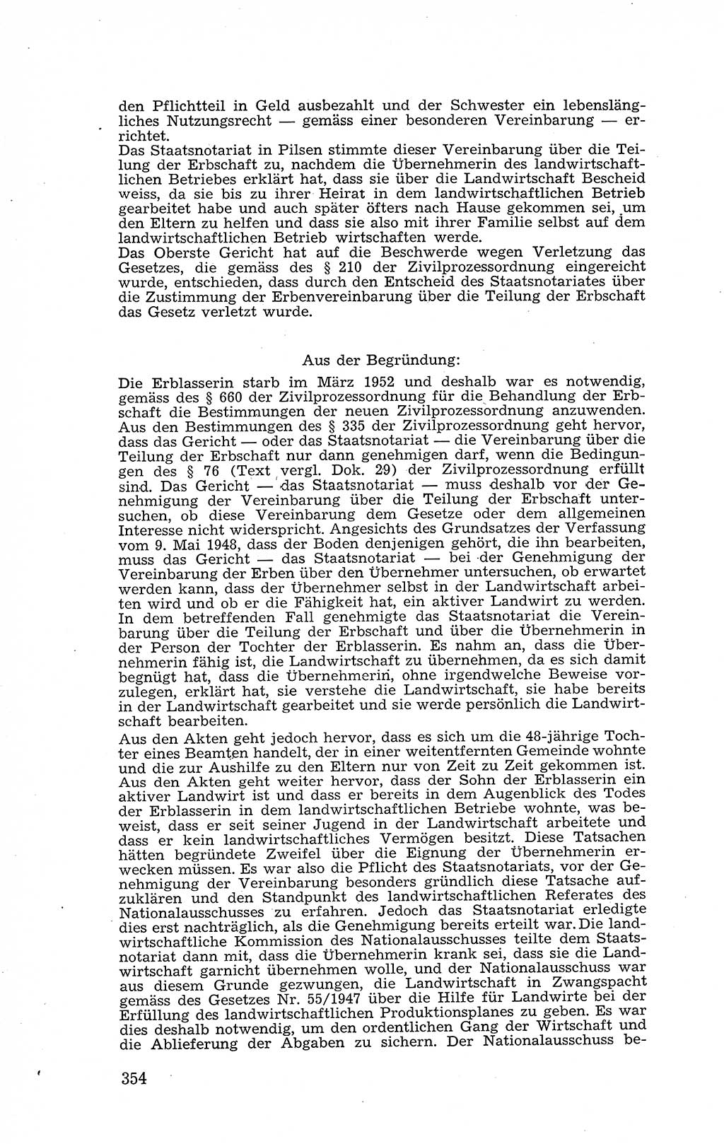 Recht in Fesseln, Dokumente, Internationale Juristen-Kommission [Bundesrepublik Deutschland (BRD)] 1955, Seite 354 (R. Dok. IJK BRD 1955, S. 354)